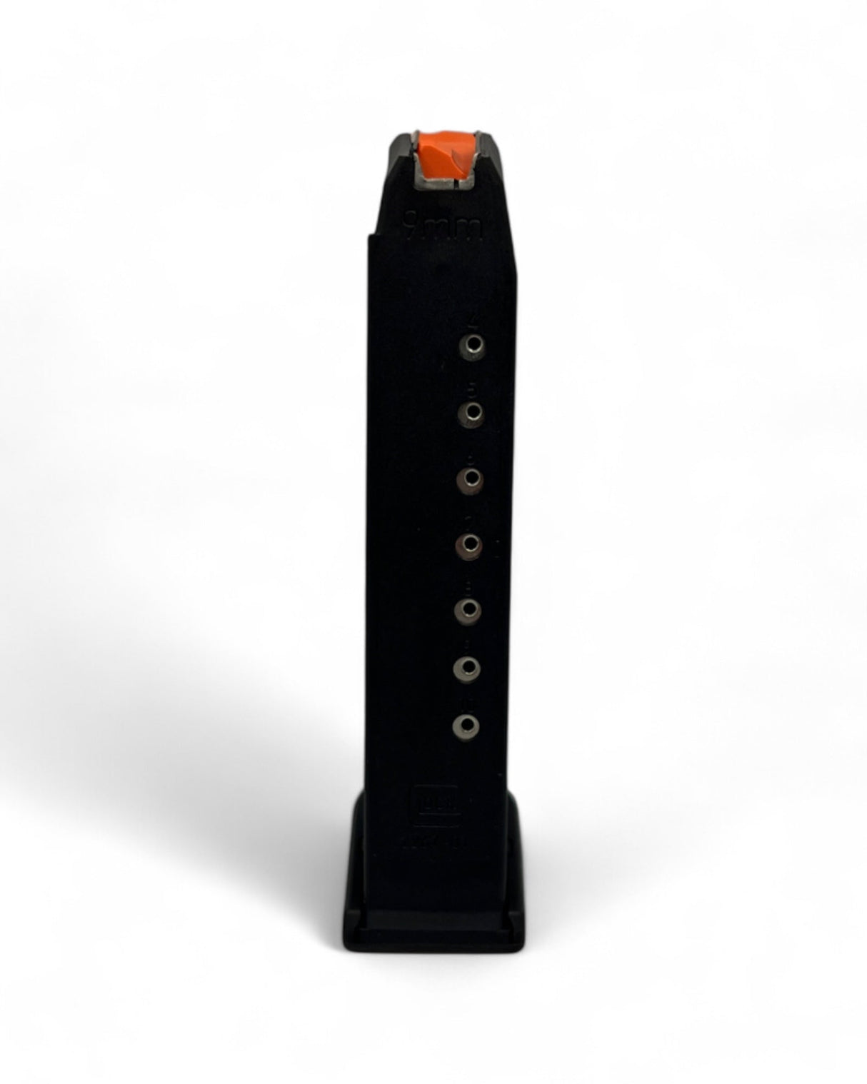 Originales Glock Magazin mit Kapazitaet fuer 10 Schuss 9mm Patronen