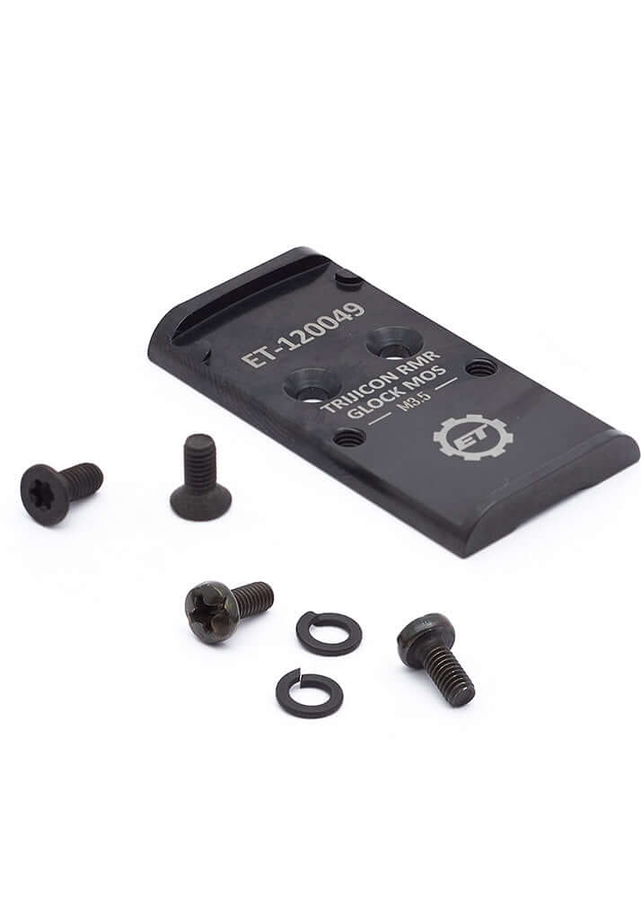 Glock MOS Adapterplatte für das Trijicon RMR mit Schrauben für den Adapter
