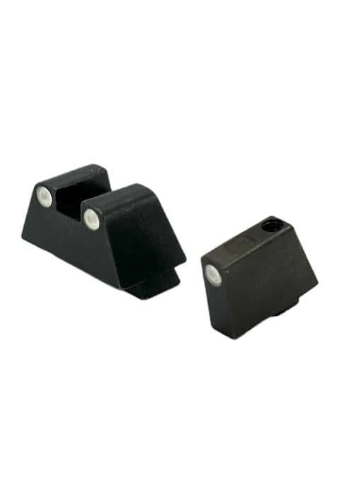GLOCK GMS erhöhte MOS Tritium Visierung mit Tritium Kimme und Tritium Korn zur Verwendung mit Red Dot oder Schalldämpfer