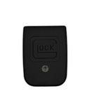Originaler flacher Glock Kunststoff Magazinboden in Schwarz