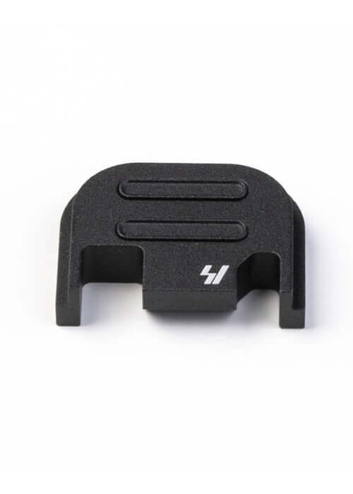 Slide Cover Plate für Glock Pistolen von Strike Industries in Schwarz