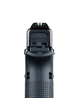 Ameriglo Agent Night Tritium Visierung für glock Pistolen mit orangfarbenem Korn