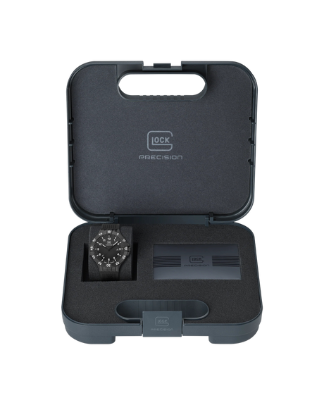 GLOCK Armbanduhr GW-15-3-22 in Schwarz mit Tritium Beleuchtung (43mm)