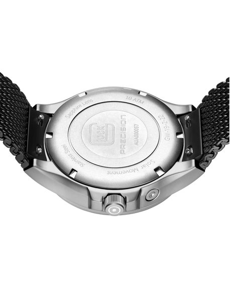 GLOCK Armbanduhr GW-19-2-22 in Silber (42mm)