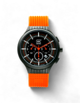 Original Glock Uhr Global mit orangem Band