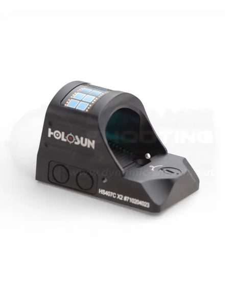 Holosun HS407C X2 Rotpunktivisier mit Solar und 2 MOA Punkt Red Dot Visier