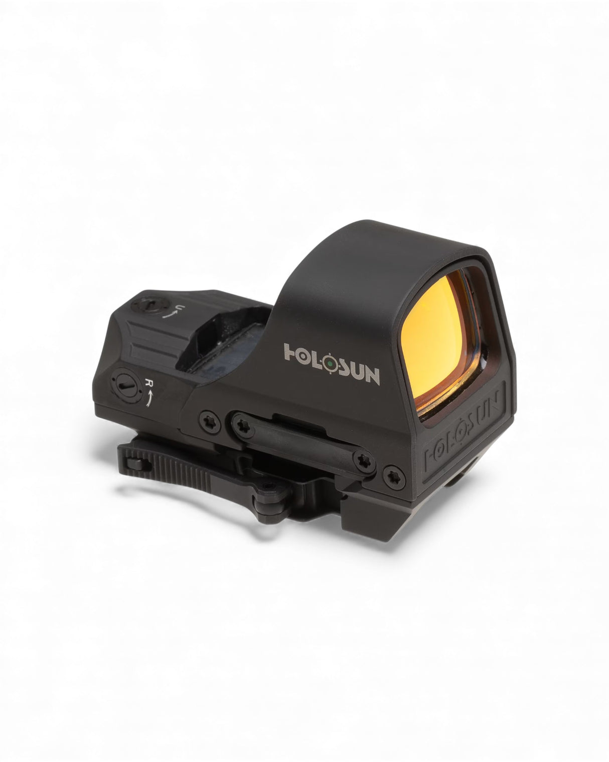 Holosun HS510C-GR Elite Green Dot Visier mit gruenem Punkt und wahlweise gruenem Kreis - ideales Red Dot für PCC