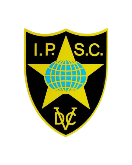 8cm großer Aufkleber mit IPSC DVC Logo Sticker