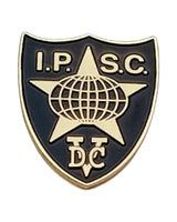 IPSC Shield Pin in Schwarz-Gold