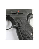 Magazinauswurfknopf-CZ-Shadow-2-Schwarz-Montiert.jpgLOK Grips G10 Oversized Magazinauswurfknopf in Schwarz montiert an CZ Shadow 2 – Nahaufnahme mit Griffschalen und Abzugsbügel