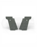 LOK Grips Standard Grips Bogies Walther PDP Steel Frame in Grau