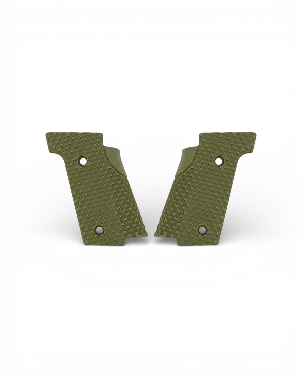 LOK Grips Standard Grips Bogies Walther PDP Steel Frame in OD Green