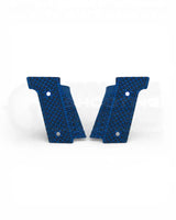 LOK Grips Standard Grips Bogies Walther PDP Steel Frame in Blau Schwarz
