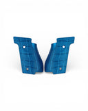LOK Grips GridLOK Griffschalen passend für Walther PDP Steel Frame (Standard) in Blau