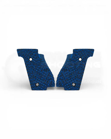 Walther PDP Steel Frame 3D Palm Swell Bogie Griffschalen von LOK Grips in Schwarz Blau