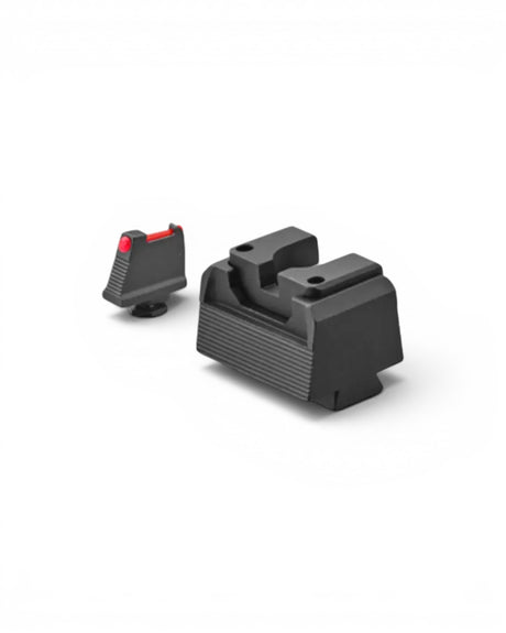 Verstellbare LPA Visierung passend für Walther PDP mit Fiberglas Stab im Korn und mit schwarzer Kimme