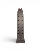 Originales Glock Slimline Magazin aus Stahl mit 15 Schuss Kapazität passend für die Glock 43X und Glock 48