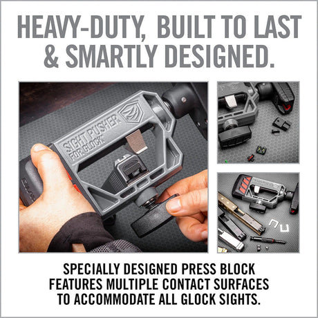 Real Avid Glock Kimmenwechselgerät - Tool zum Wechseln von Glock Kimmen