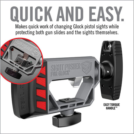 Real Avid Glock Kimmenwechselgerät - Tool zum Wechseln von Glock Kimmen