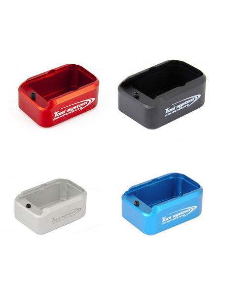 Glock +2 Magazinboden Aluminium für IPSC Standard Box von Toni System in verschiedenen Farben