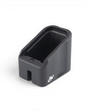Toni System +4 Magazinboden für Glock Mec Gar Stahl Magazine 141mm IPSC Optics Division in Schwarz