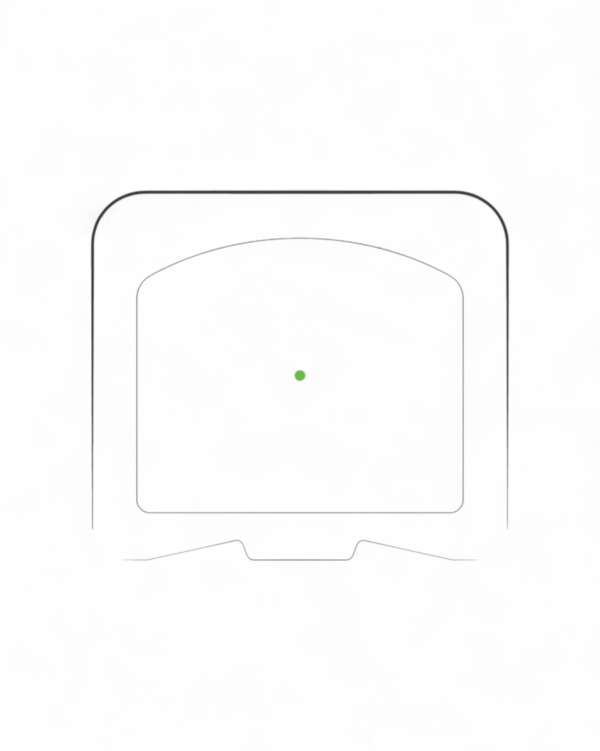 Vortex Defender XL mit grünem Punkt Green Dot für PCC und Pistole - ideal für IPSC