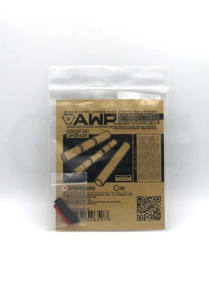 Anti Walk Pins Set für Glock Pistolen von Strike Industries in der Originalverpackung