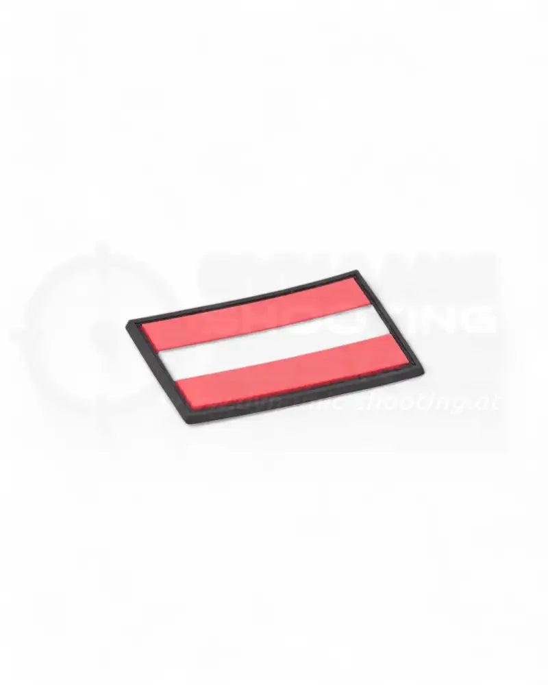 PVC gummierter Klett Austria Patch mit Österreich Flagge 
