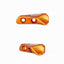 3D Thumb Rest Daumenauflage aus Aluminium von Toni System für CZ 75 Tactical Sport Orange, TS2 sowie Czechmate Pistolen in Orange