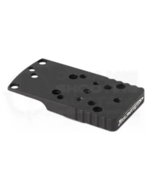 CZ 75 Tactical Sport CZ TS 2 Dovetail Rotpunkt Adapter Platte für Rotpunktvisiere wie: BURRIS FAST FIRE, EOTECH MRDS,JPOINT RMD, LEUPOLD DELTA POINT PRO, SHIELD SMS-RMS, SIG ROMEO 1-ROMEO ZERO, VORTEX VIPER-VENOM-DEFENDER, HOLOSUN HS407K-HS507K-EPS CARRY (V-3)