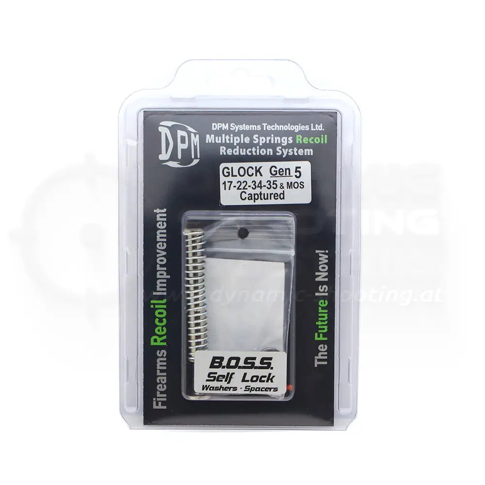 DPM System Glock Gen5 und Gen 4 Pistolen Rückstoß