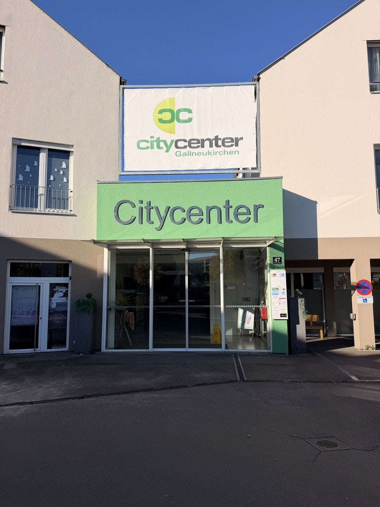Eingang zum Citycenter Gallneukirchen, Hauptstraße 47