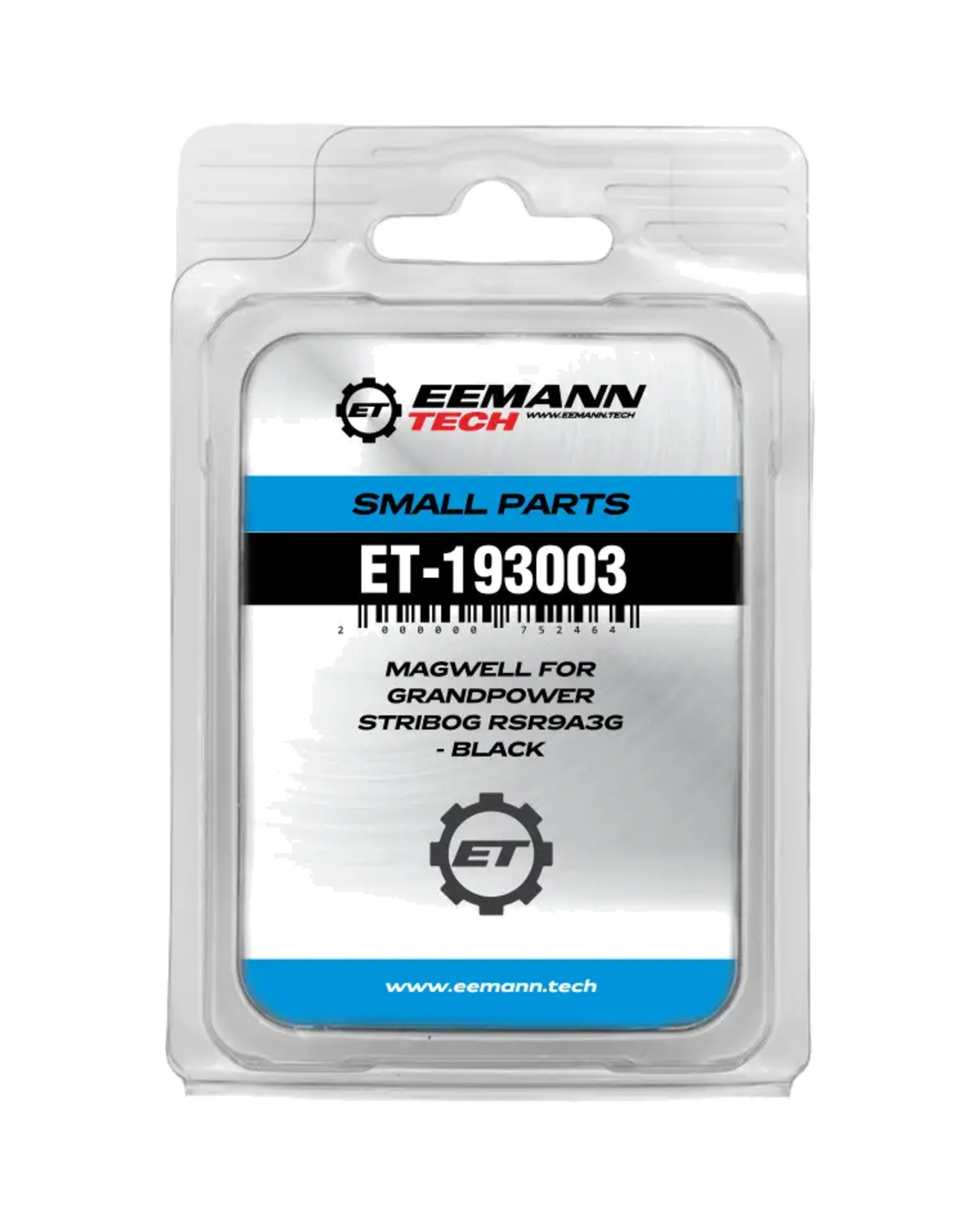 Eemann Tech Competition Magazintrichter Grand Power Stribog RSR9A3G - Verpackung Vorderseite