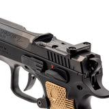 Eemann Tech Adapterplatte für Aimpoint COA montiert auf CZ Shadow 2 Optic Ready