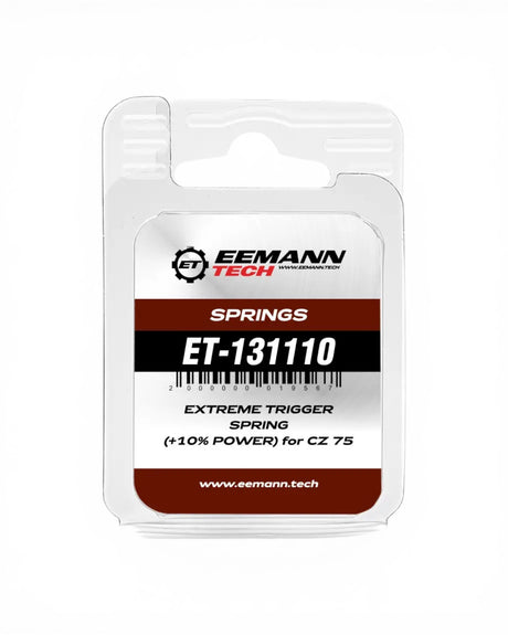 Eemann Tech Extreme Abzugsfeder +10% Power für CZ 75 und CZ Shadow 2
