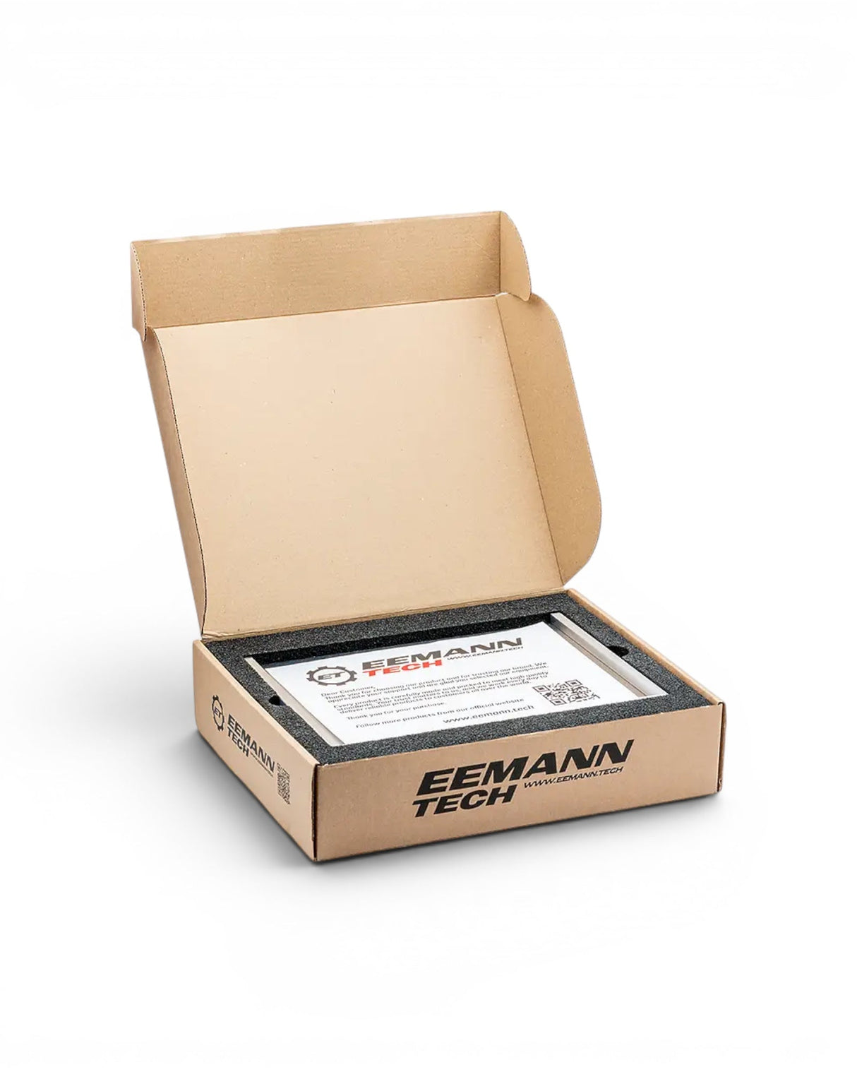 IPSC Standard Box von Eemann Tech zur Kontrolle der Groeße und Maximalmaße von Pistolen fuer die IPSC Standard Division in der Originalverpackung