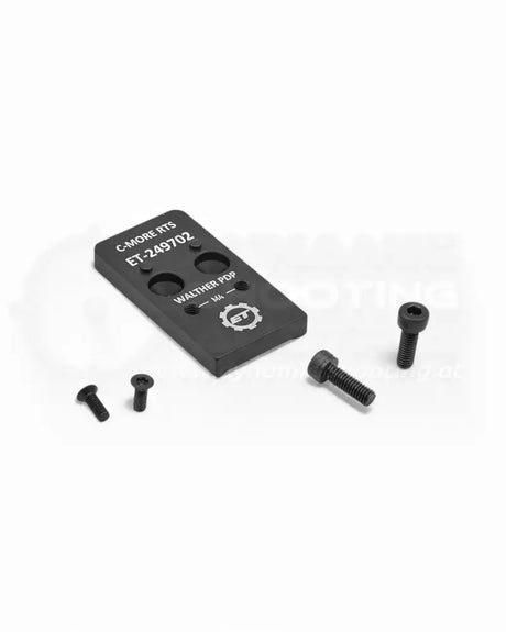 Red Dot Adapterplatte für die Walther PDP von Eemann Tech passend für das Rotpunktvisier C-More RTS