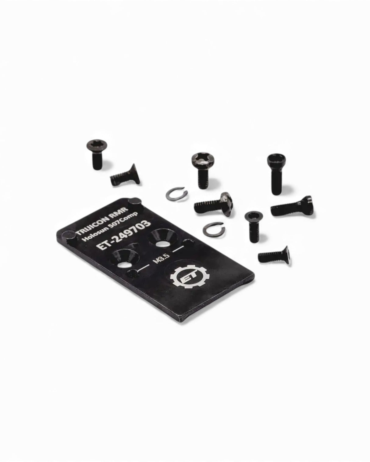 Red Dot Adapterplatte für die Walther PDP von Eemann Tech passend für das Trijicon RMR und Holosun 507 Competition