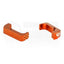 Glock Magazinrelease verlängert von Toni System in Orange