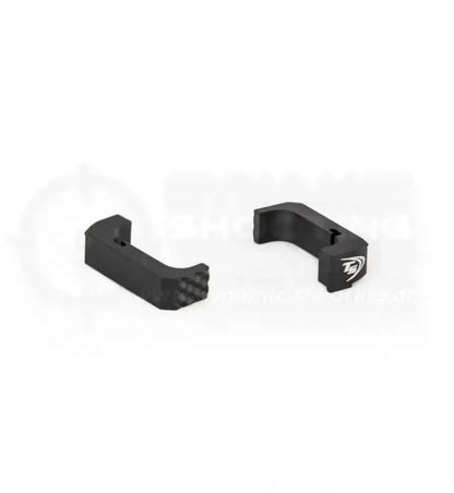 Glock Magazinrelease verlängert von Toni System in Schwarz