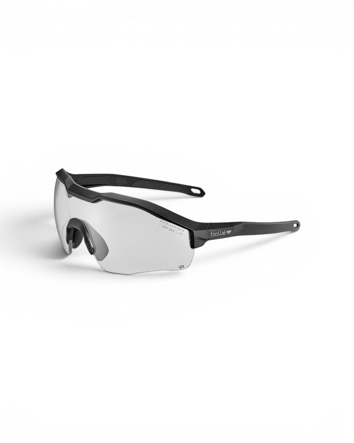 Schutzbrille Bolle Safety Tactical Schiessbrille mit klaren Glaesern Einsaetze