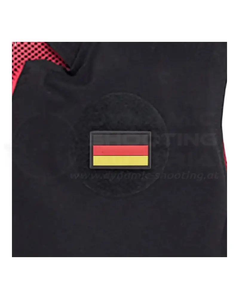 PVC gummierter Klett Germany Patch mit Deutschland Flagge 