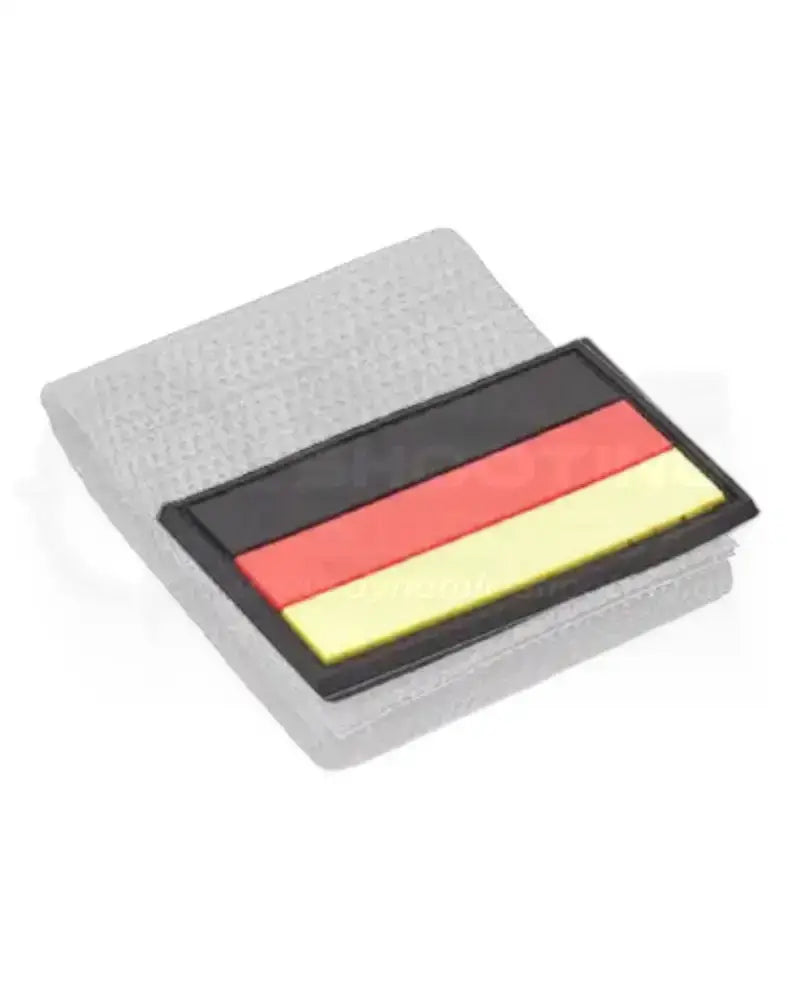 PVC gummierter Klett Germany Patch mit Deutschland Flagge 