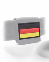 PVC gummierter Klett Germany Patch mit Deutschland Flagge 