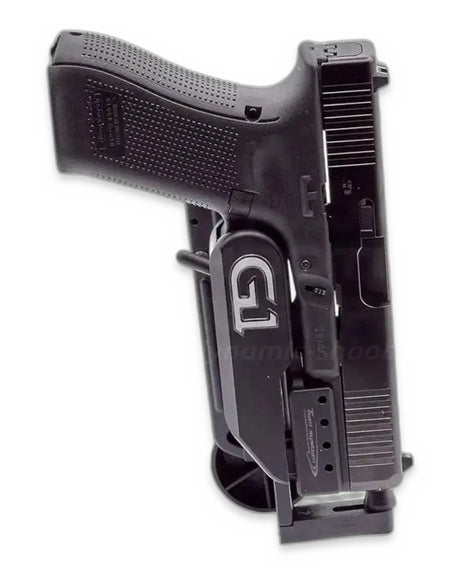 IPSC Holster GHOST The One EVO kompatibel mit Toni System Frame Weight für Glock Pistolen