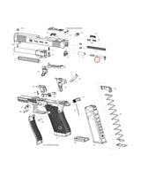 Glock Gen 6 Explosionszeichnung - Position 4