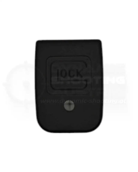 Originaler flacher Glock Kunststoff Magazinboden in Schwarz