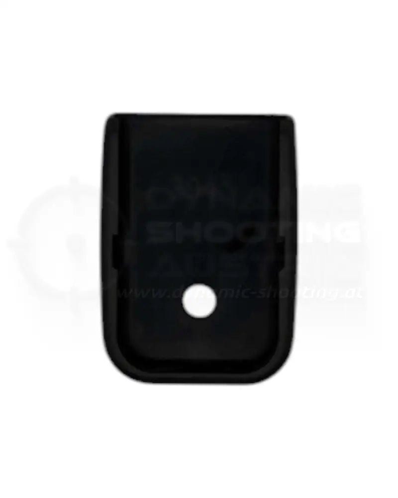 Originaler flacher Glock Kunststoff Magazinboden in Schwarz
