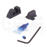 Glock MOS Visier - Strike Iron Sights Supressor Height