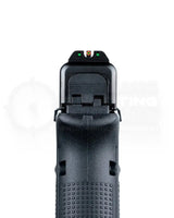 Ameriglo Agent Night Tritium Visierung für glock Pistolen mit orangfarbenem Korn